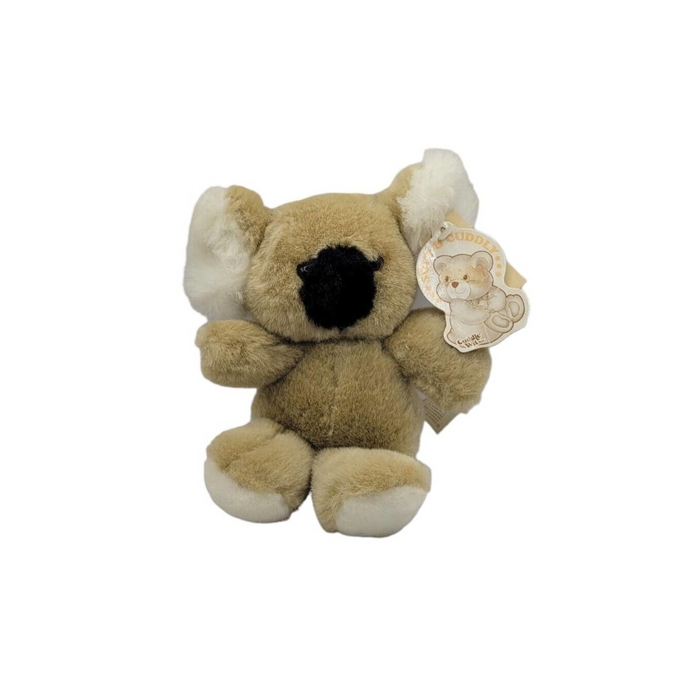 Vintage 1988 Cuddle Wit Koala 6" Plush Stuffed Animal Toy